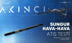 AKINCI TİHA hava hedefini SUNGUR Hava Savunma Füzesi ile vurdu