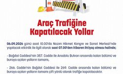 Ankara'da bazı yollar trafiğe kapatılacak