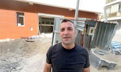 Avcılar'da aile sağlığı merkezi inşaatından kablo hırsızlığı kamerada