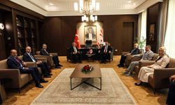 Bakan Bak, KKTC Meclis Başkanı Öztürkler ile görüştü