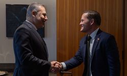 Bakan Fidan, ABD'nin BM nezdindeki Daimi Temsilcisi Büyükelçi Waltz'ı kabul etti