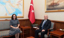 Bakan Güler, Birleşik Krallık Ankara Büyükelçisi Anderson'ı kabul etti