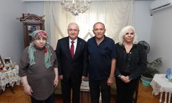 Bakan Güler, şehit Alaattin Buluç'un ailesini ziyaret etti
