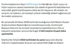 Bakan Gürlek: 3 faili meçhul cinayet daha aydınlatıldı