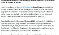 Bakan Gürlek: İsrail bağlantılı uluslararası dolandırıcılık şebekesine büyük darbe vurduk