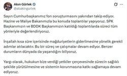 Bakan Gürlek'ten 'fon soruşturması' açıklaması