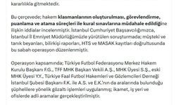 Bakan Gürlek'ten 'hakem' soruşturmasına ilişkin açıklama