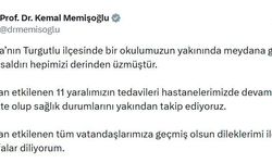 Bakan Memişoğlu: 11 yaralımızın sağlık durumlarını takip ediyoruz