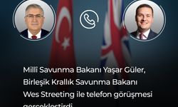 İngiliz mevkidaşı Streeting ile Bakanı Güler görüştü