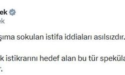 Bakanı Şimşek: İstifa iddiaları asılsızdır