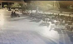 Belediyenin kafesine silahlı saldırı kamerada