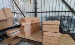 Besihane görünümlü kaçak sigara fabrikasına operasyon