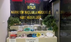 Bitlis'te 9 kilo uyuşturucu ele geçirildi; 2 gözaltı