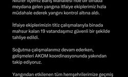 Bursa'da apartman dairesinde çıkan yangın söndürüldü: 19 kişi hastaneye kaldırıldı (2)