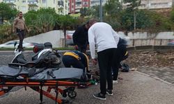Bursa'da devrilen motosikletin sürücüsü ağır yaralandı