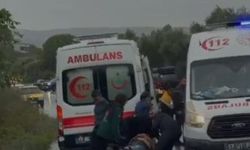 Çanakkale'de minibüs su kanalına devrildi; 1 ölü, 2 yaralı
