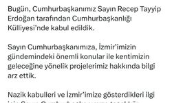Cemil Tugay'dan Cumhurbaşkanı Erdoğan ile görüşmesinin ardından açıklama