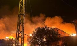 Çorum'da 3 ev ve 3 ahır yangında kullanılamaz hale geldi
