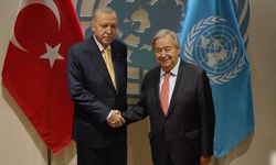 Cumhurbaşkanı Erdoğan, BM Genel Sekreteri Guterres ile bir araya geldi