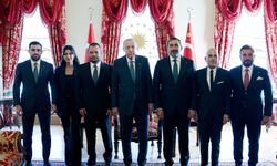 Cumhurbaşkanı Erdoğan, kulüp başkanlarını kabul etti