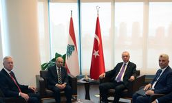 Cumhurbaşkanı Erdoğan, Lübnan Başbakanı Nevaf Selam ile görüştü