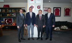 Dursun Özbek'ten, TFF Başkanı Hacıosmanoğlu'na ziyaret