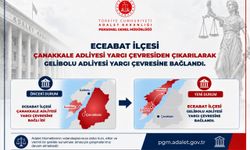Eceabat ilçesi, Gelibolu Adliyesi yargı çevresine bağlandı
