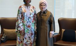 Emine Erdoğan, Sierra Leone Devlet Başkanı'nın eşi Fatima Maada Bio ile görüştü