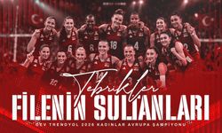 Emine Erdoğan'dan Avrupa Şampiyonu olan A Milli Kadın Voleybol Takımı'na tebrik