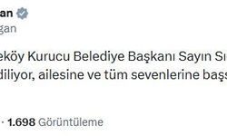 Emine Erdoğan'dan vefat eden eski Çekmeköy Belediye Başkanı Eraslan için taziye mesajı
