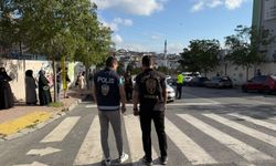 Esenyurt'ta okul önlerinde dron destekli denetim