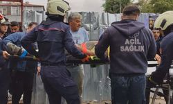 Fatih'te inşaatın 1'inci katından düşen işçi ağır yaralandı
