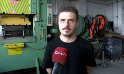 Gelişen teknolojiye rağmen zanaatlarını sürdüren baba-oğul ürettikleri sobaları ihraç ediyor