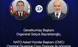 Genelkurmay Başkanı Bayraktaroğlu, NATO Askeri Komite Başkanı ile görüştü