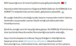 Haluk Görgün ve Orgeneral Dalkıran, HÜRKUŞ-2 ve HÜRJET ile test uçuşu gerçekleştirdi (2)