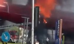 Havacılık Bilim Merkezi olarak kullanılan uçakta yangın / Ek fotoğraflar