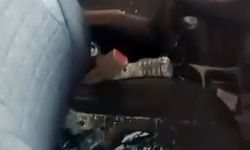 Husumetlilerini darbedip, otomobiline sopayla zarar verdiler