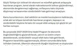 İletişim Başkanı Duran: Sürdürülebilir sosyal refah kalıcı hale getirilecek
