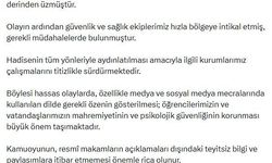 İletişim Başkanı Duran'dan Manisa'daki olaya ilişkin açıklama