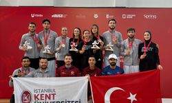 İstanbul Kent Üniversitesi'ne Avrupa Şampiyonası'nda 12 madalya