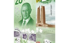 Kanada'da Kral 3'üncü Charles portreli yeni 20 dolarlık banknot tanıtıldı