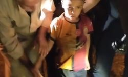 Kaybolan 6 yaşındaki Bünyamin, tahta paletler üzerinde uyurken bulundu