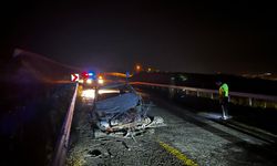 Kayseri'de çarpışan motosiklet ile otomobil yandı: 2 yaralı