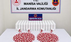 Kırsal alana gizlediği 12 bin 450 sentetik hapla ele geçirilen şüpheli tutuklandı