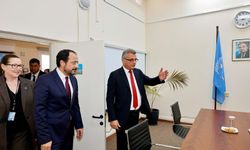 KKTC Cumhurbaşkanı Erhürman ile GKRY lideri Hristodulidis bir araya geldi