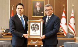KKTC Cumhurbaşkanı Erhürman, TİKA Başkanı Eren'i kabul etti