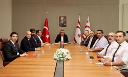 KKTC Cumhurbaşkanı Erhürman, Türkiye'den gelen teknik heyeti kabul etti