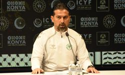 Konyaspor ile Filistin arasındaki dostluk maçı öncesi basın toplantısı yapıldı