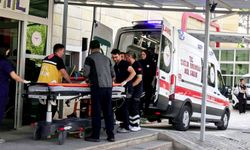 Mahalle muhtarı hastane önündeki tatbikatı gerçek sandı; o anlar görüntülendi