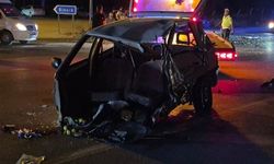 Malatya'da 3 aracın karıştığı kaza; 1 ölü (2)